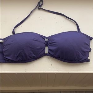 Letarte swim top in purple